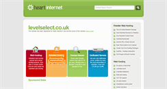 Desktop Screenshot of levelselect.co.uk